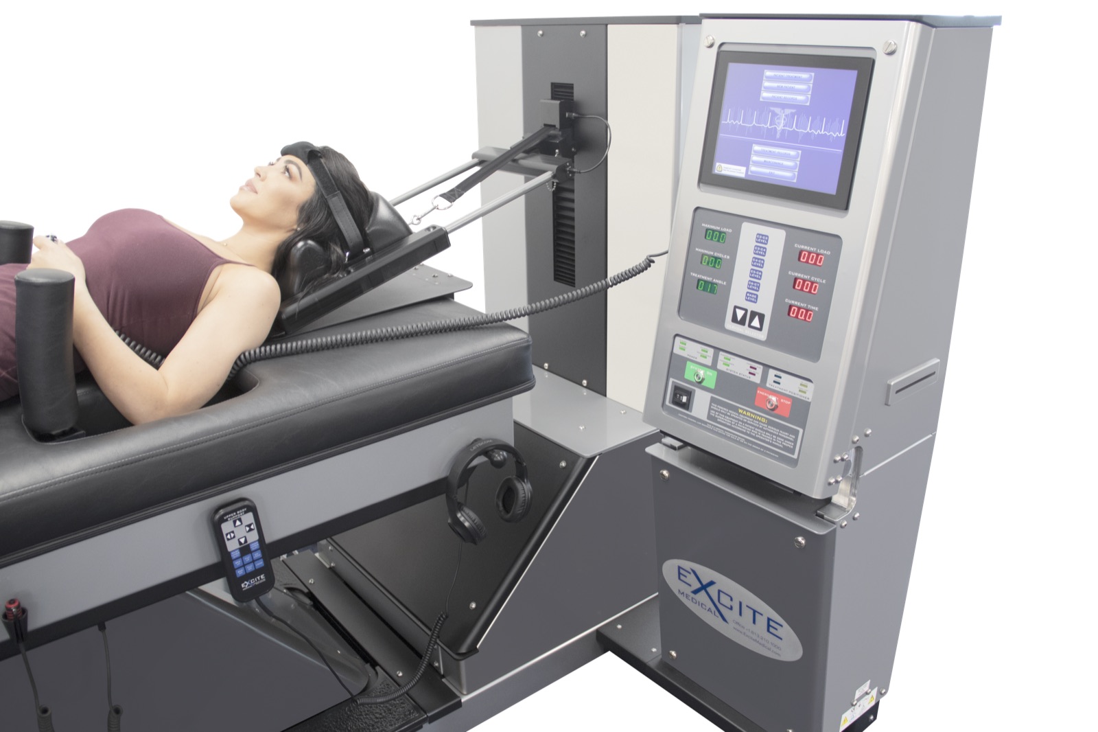 Cervical (neck) decompression on the DRX9000